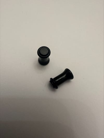 Piercing ear plug hoornvormig 2G 6.5 mm | Make up | Parfum | Moederdag | Verjaardagscadeau| Cadeautje| Valentijnsdag| Kado | sieraden | vaderdag | oorbellen | oorsieraden