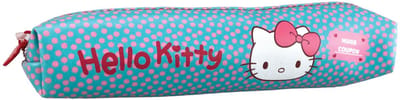 Hello Kitty Etui - 21 cm - Pennenzak - 1 stuk - Sweetheart Turquoise uitvoering - Turquoise