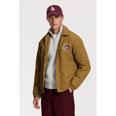 Shiwi Otis Padded Jacket  Unwind Brown Hazelnut Maat: S | Lichte Jassen Outlet | Heren | Bruin