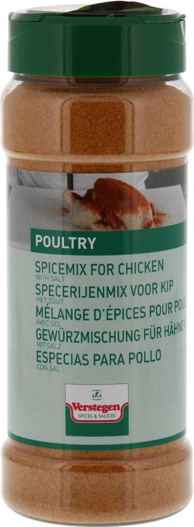 Verstegen - Kip kruiden fijn met zout - Strooibus medium - Kruiden & specerijen - 430g
