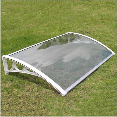Luifel voor Deur - Regenkap Raam - Bescherming tegen Weer - Slagvast Polycarbonaat - 60x200cm - Transparant
