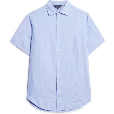 Superdry - Studios casual linnen overhemd - Heren - Shirts
