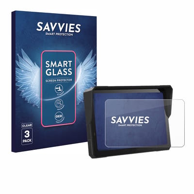 3 Stuks Savvies Screenprotector - geschikt voor Carpuride W702 Pro / W702B Pro 7" - beschermfolie glas transparant
