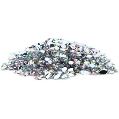 1000 stuks knutsel strass steentjes DIY paardenoogvormige fancy flatback glaskristallen kralen voor handwerk