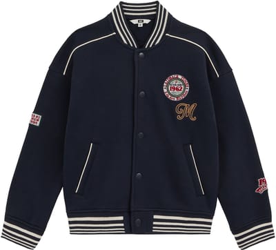 WE Fashion Jongens bombervest met embroideries