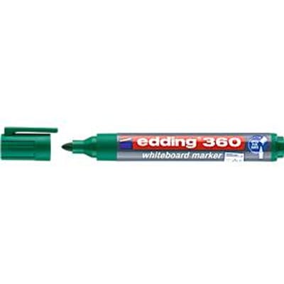 Whiteboardmarker edding 360 rond 1.5-3mm groen | 10 stuks