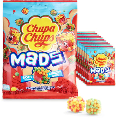 Chupa Chups Mads - Snoep - Fruit- 12x115g