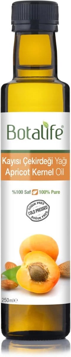Botalife - Abrikozenpitolie - Koudgeperste Olie - 100% Puur & Natuurlijk - Apricot kernel Oil
