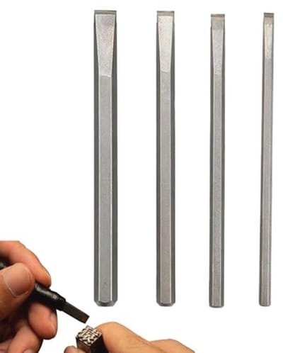 Gereedschap voor Steensnijwerk - Antislip Metalen Graveerset met Precisiesnijder voor Marmer en Graniet