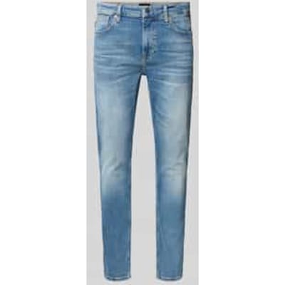 Slim fit jeans van katoenmix model 'DELAWARE'