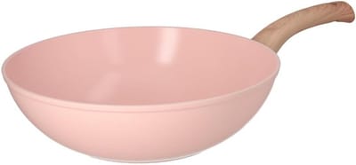 Wokpan 30 cm Keramische Anti-Aanbaklaag Geschikt voor Alle Warmtebronnen
