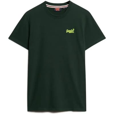 T-shirt van biologisch katoen Superdry Essential Logo