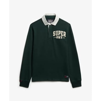 Polo met lange mouwen Superdry Vintage Athletic Rugby