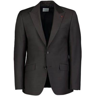 Roy Robson Colbert Slim Fit Bi Stretch Donker Bruin / male