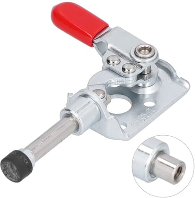 Dailygoods- Klem 90° - Roestvrij Staal - Duurzaam - Handgereedschap - Stabiele Klemkracht - Geschikt voor Lassen en Installatie - Spanklem