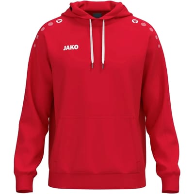 JAKO Sweater met kap One Cotton rood kindermaten 6701k-100
