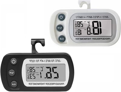 Thermohygrometer - Thermometer Hygrometer - Klimaat Monitoren - Digitale Multifunctionele Weergave - 87 x 60 x 21 mm