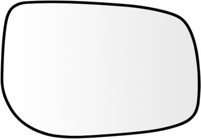 Verwarmd spiegelglas voor bestuurderszijde Toyota Yaris 2006-2012 - Vervangend wingmirror glas, links, met verwarming en heldere reflectie