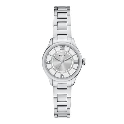 FOSSIL GILMORE Dames Horloge 28 cm - Zilverkleurig