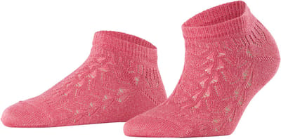 FALKE Trina Blaze kort eenkleurig lyocell sneakersokken enkelsokken dames pink - maat 35-38