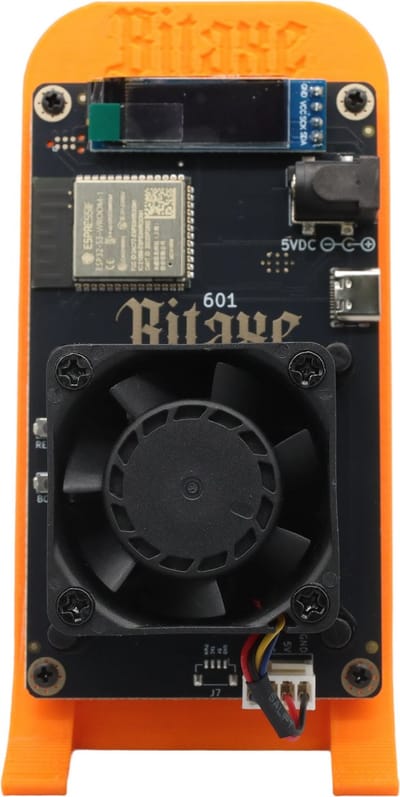 Bitaxe Gamma 601 BTC Miner 1.2TH/s, BM1370 ASIC Chip, 2.4G WiFi, 18W/TH, Crypto Lottery Mining Machine, Micro Silent for Home Use - Compatible with S21 Pro