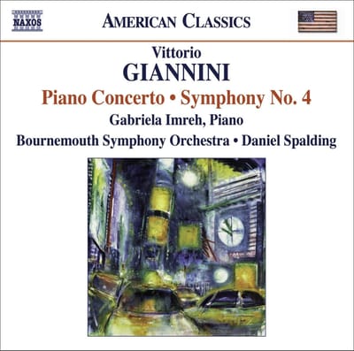 Gabriela Imreh, Bournemouth Symphony Orchestra, Daniel Spalding - Giannini: Piano Concerto/Symphony No.4 (CD)