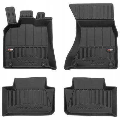 FROGUM – 3D Rubber Vloermatten voor PORSCHE Macan (2014-) – Set van 4 – TPE – Hoge rand 6 cm