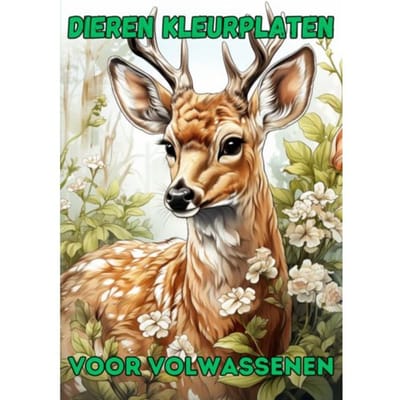 Dieren Kleurplaten Voor Volwassenen - Kleurboeken Voor Volwassenen