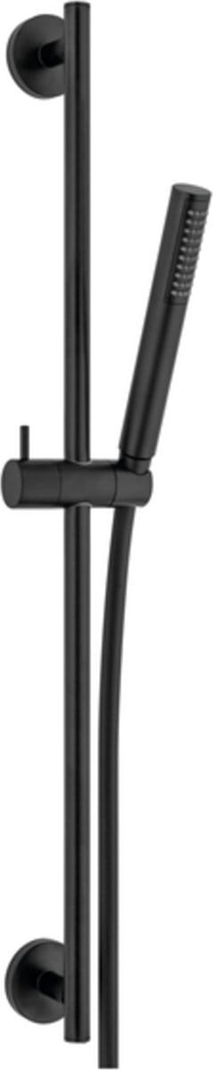 >Glijstangset Plieger Napoli Met Handdouche Staafmodel 1 Stand Doucheslang 150cm En Glijstang 70cm Zwart