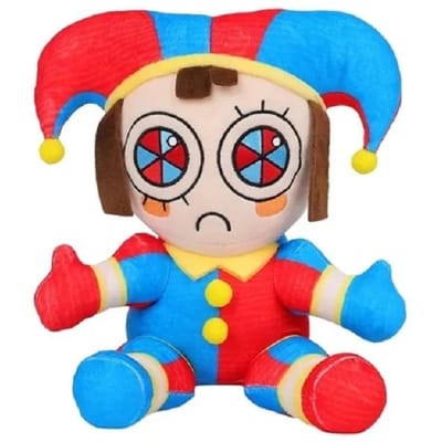 Nieuwe The Amazing Digital Circus Pluche Clown Ragatha pomni Cartoon Jax Pop Joker Pluche Zacht Gevuld Bank Decoratie Kerstcadeau