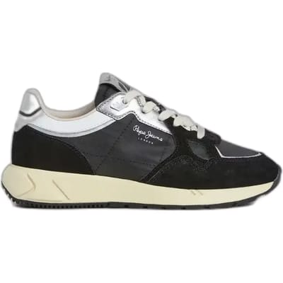 Pepe Jeans Marlon Metal Schoenen Zwart EU 39 Vrouw