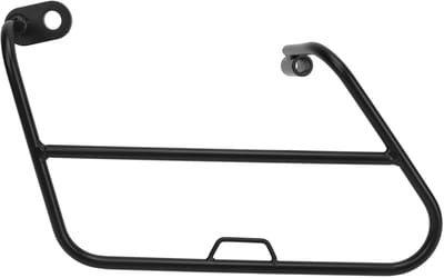 Dailygoods- Zijbagagedrager Eenvoudige installatie - Bagagedrager Fiets - Kofferrek - Robuust - Zwarte coating - Extra opslagruimte - Bagagerek