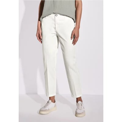 Twill chino broek