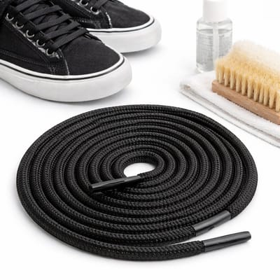 Ronde Schoenveters I Veters I 3 MM Diameter I 75 Cm Lang I 1 Paar I Zwart