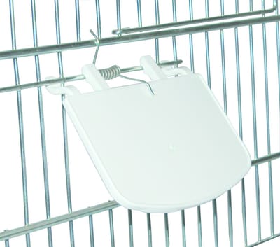Halfrond klepje voor halfrond voorbakje – Broedkooien - Kunststof klepje rond - Overig - Benodigdheden - Overig
