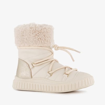 Blue Box gevoerde meisjes boots beige - Maat 27