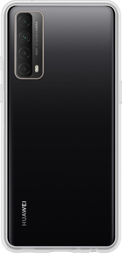 Hoes - Geschikt voor Huawei P smart 2021 - Sterk & Shockproof - Hoesje Cover - Siliconen Case - Transparant