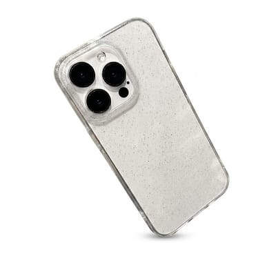 Glitter Hoesje Geschikt voor iPhone 15 pro max Telefoonhoesje Case transparant
