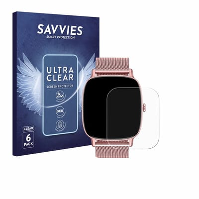 Savvies - Screenprotector voor coioc P122 1.85" - Folie Beschermfolie transparant 6 Stuks