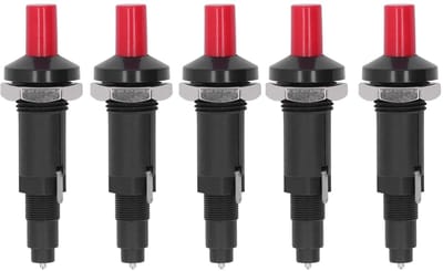 Dailygoods- Ontsteker 5 Stuks - Piëzo Drukknop - Vervanging Kookcomponent - Geschikt voor Barbecue - Grill - Gas - Grillontsteker