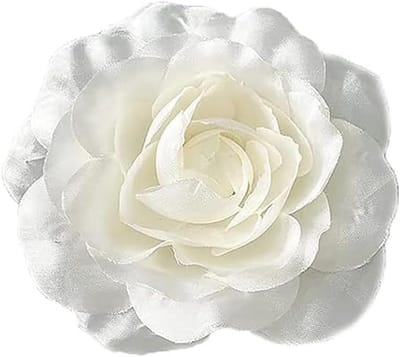 Beige Bloem Broche Elegante Accessoire voor Vrouwen