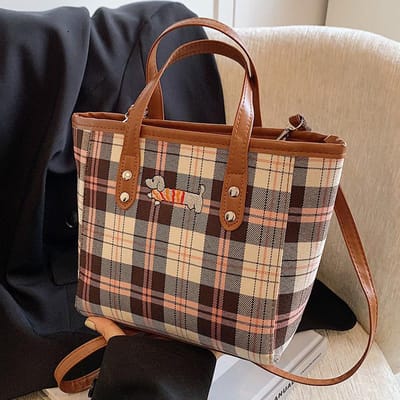 Modieuze Tassen voor Vrouwen Nieuwe Mode Niche Handtas Casual Veelzijdige Commuter Crossbody Schoudertas voor Vrouwen brown