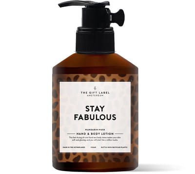 The Gift Label Hand- & Bodylotion 200ml – Mandarin Musk – Stay Fabulous