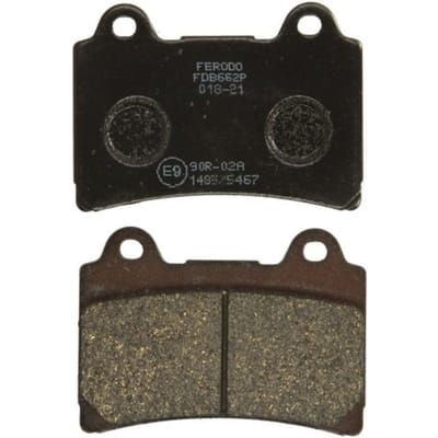 ferodo remblokje voor motor yamaha 250 tdr 1988 tot 1992 av / fdb662p nieuw