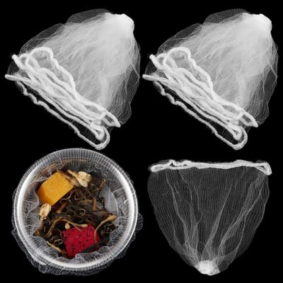 Allecto - Disposable Sink Filters - Afvoerfilter - Flexibel en Lekvrij - 100 Stuks - Keukenfilter - Ideaal voor Thuisgebruik - Polyester