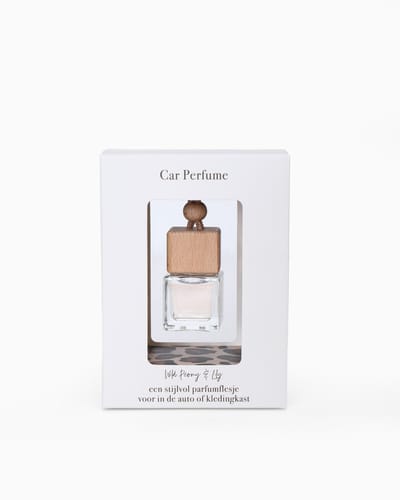 Autoparfum Leopard | Geurflesje Luipaard | Wild Peony & Lily | Stationery & Gift
