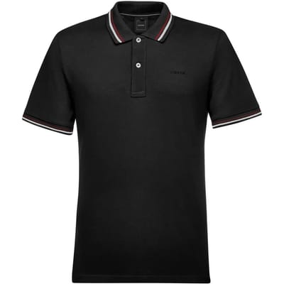 Geox Piquet 3 Korte Mouw Poloshirt Zwart L Man