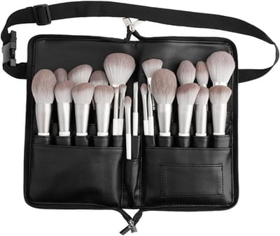 Draagbare Make-up Borstels Organizer, Reis Make-up Tas, Duurzame Canvas Borstelcase voor Waterverf en Make-up Accessoires