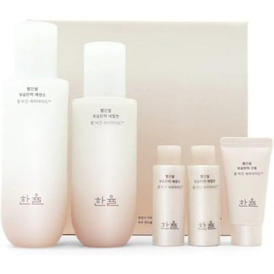 HANYUL Rode Rijst Vocht & Verstevigende Essence + Emulsie Set (2st) white