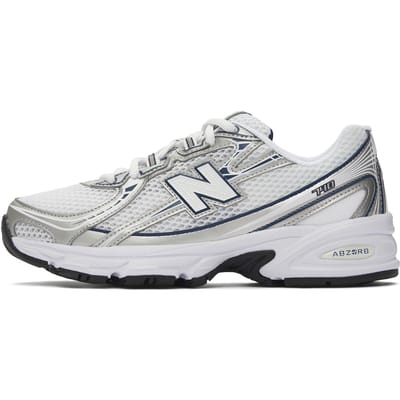 New Balance 740v2 Wit Marineblauw Schaduwgrijs Unisex Sneakers U740WN2 37.5 gray